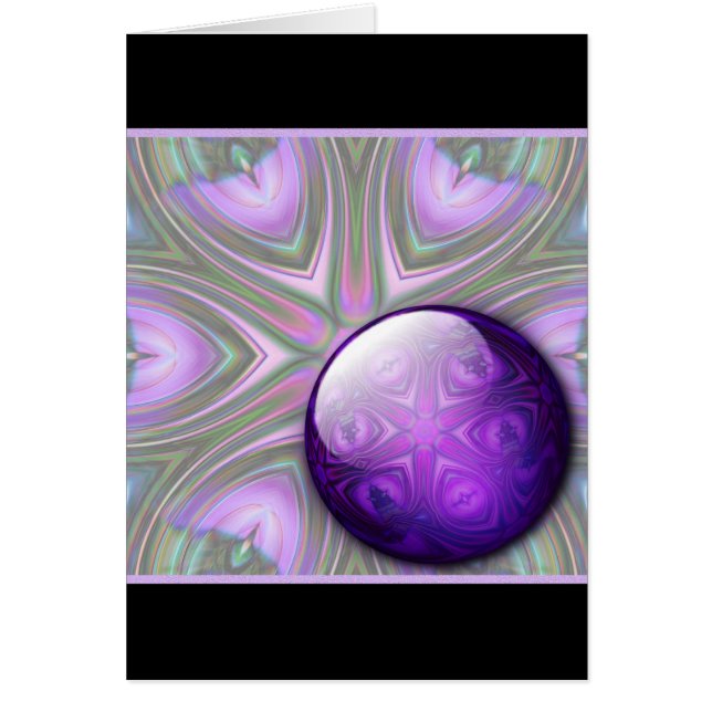 交差抽象芸術カード (正面)