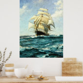 交差海 ポスター (キッチン)