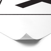 交差点道路標識ポスター ポスター (角)