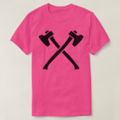 交差軸7 Tシャツ (デザイン正面)