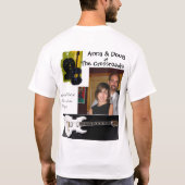 交差道路のアナ及びダグ Tシャツ (裏面)