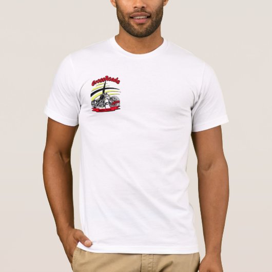 交差道路の十字 Tシャツ (正面)