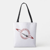 交差道路の日食のトートバック トートバッグ (裏面)