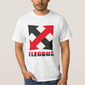 交差道路のEleggua Tシャツ (正面)