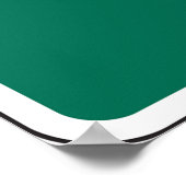 交差道路標識 ポスター (角)