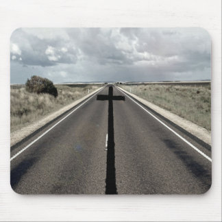 交差道路 マウスパッド