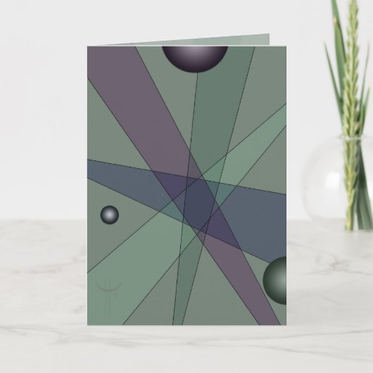 交差 カード (正面)