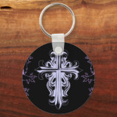 交差 キーホルダー (正面)