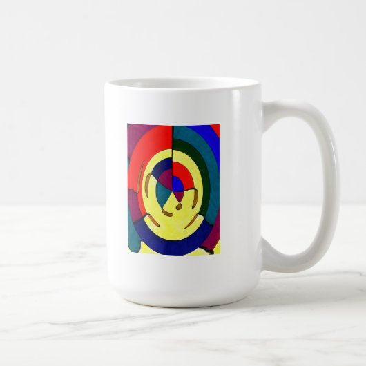 交差 コーヒーマグカップ (右)