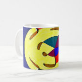 交差 コーヒーマグカップ (正面左)