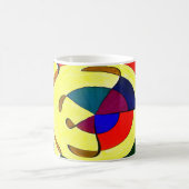 交差 コーヒーマグカップ (中央)