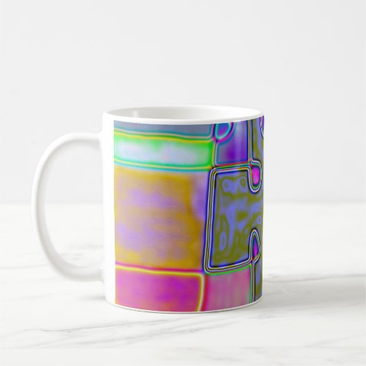 交差 コーヒーマグカップ (左)