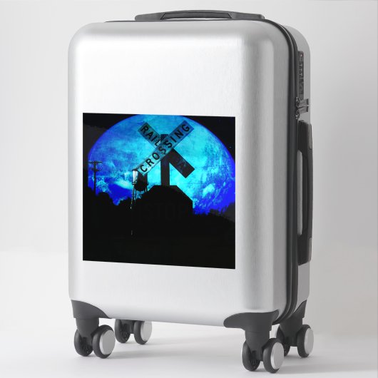 交差 シール (スーツケース)