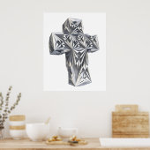 交差 ポスター (キッチン)