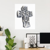 交差 ポスター (ホームオフィス)