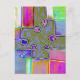 交差 ポストカード