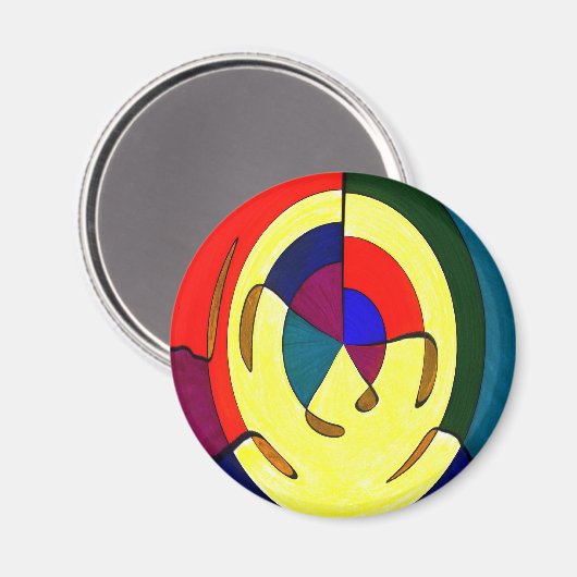 交差 マグネット (正面/裏面)