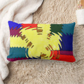 交差 ランバークッション (ブランケット)