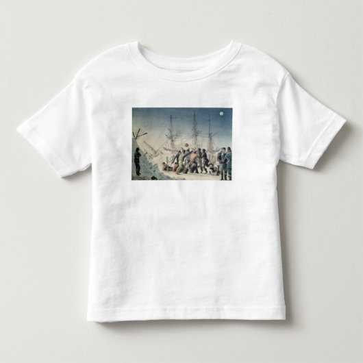 交換の旅行の事件 トドラーTシャツ (正面)