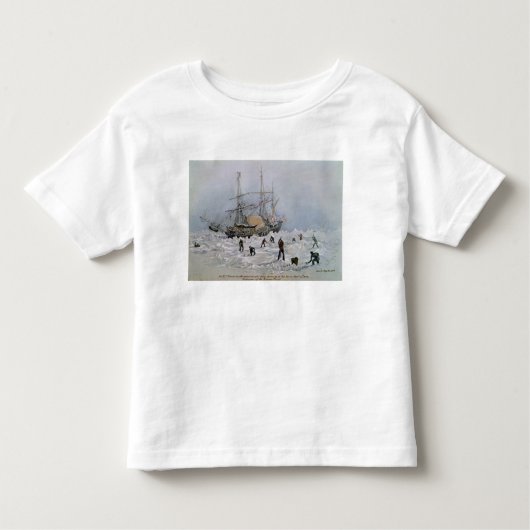 交換の旅行の事件: HMSの恐怖 トドラーTシャツ (正面)