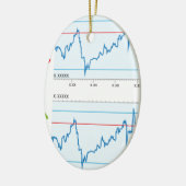 交換グラフ セラミックオーナメント (左)
