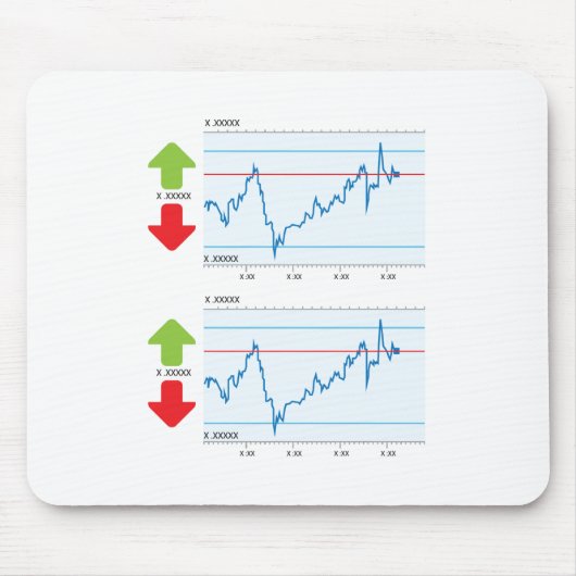 交換グラフ マウスパッド (正面)