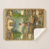 交換プリントの宣伝 シェルパブランケット (正面(横))