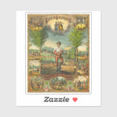 交換プリントの宣伝 シール (シート)