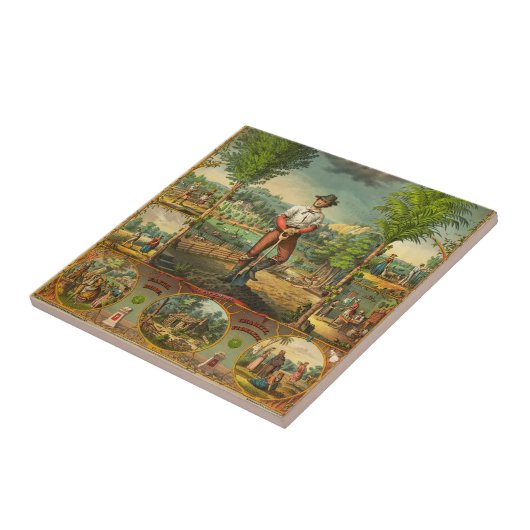 交換プリントの宣伝 タイル (側面)