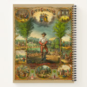 交換プリントの宣伝 ノートブック (裏面)