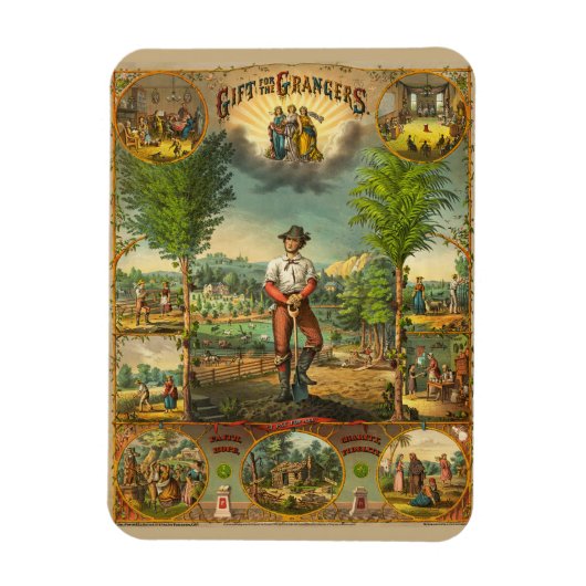 交換プリントの宣伝 マグネット (縦)