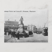 交換所とクロムウェルの記念碑 ポストカード (正面)