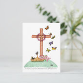 交換済み更新はがき感動的 ポストカード (スタンド正面)