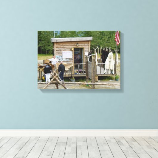 交易所 キャンバスプリント (インサイチュ (ウッドフロア))