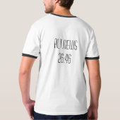 交替ニュース Tシャツ (裏面フル)
