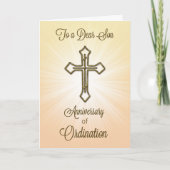 交替息子スターバスト カード (正面)