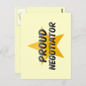 交渉誇りを持った者 ポストカード (正面/裏面)