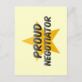 交渉誇りを持った者 ポストカード