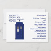 交番の結婚式への招待v1 招待状 (正面)