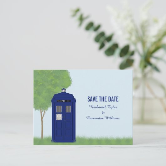 交番はがき日付を保存v4 案内ポストカード (スタンド正面)