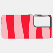 交番ミニマル赤 SAMSUNG GALAXYケース (左側面)