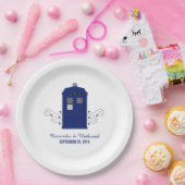 交番結婚の紙プレートv3 ペーパープレート (パーティー)