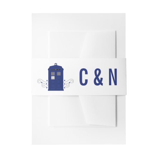 交番結婚の腹バンドv3 招待状ベリーバンド (正面例)