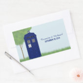 交番結婚式用シールv4 長方形シール (封筒)