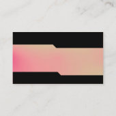 交番 – ソフトグラデーションの名刺 名刺 (裏面)