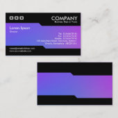 交番 – ソフトグラデーションの名刺 名刺 (正面/裏面)