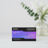 交番 – ソフトグラデーションの名刺 名刺 (スタンド正面)