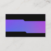 交番 – ソフトグラデーションの名刺 名刺 (裏面)