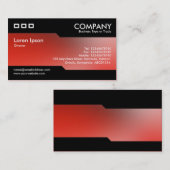 交番 – ソフトグラデーションの名刺 名刺 (正面/裏面)