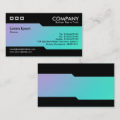 交番 – ソフトグラデーションの名刺 名刺 (正面/裏面)